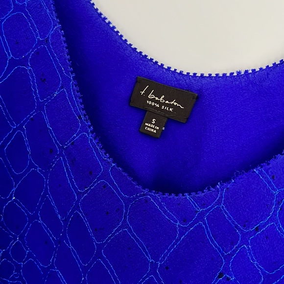 L BABATON 100% silk tank - Picture 3 of 4